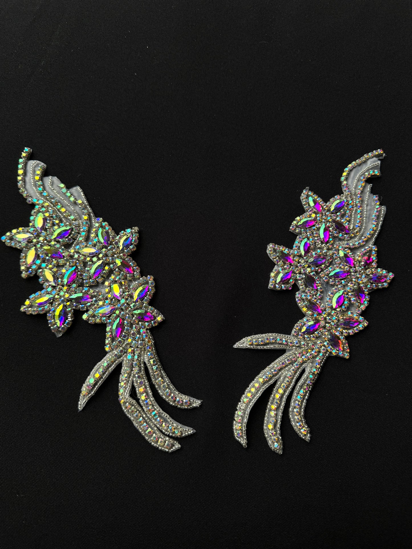 Multi-Color Stone Appliqué