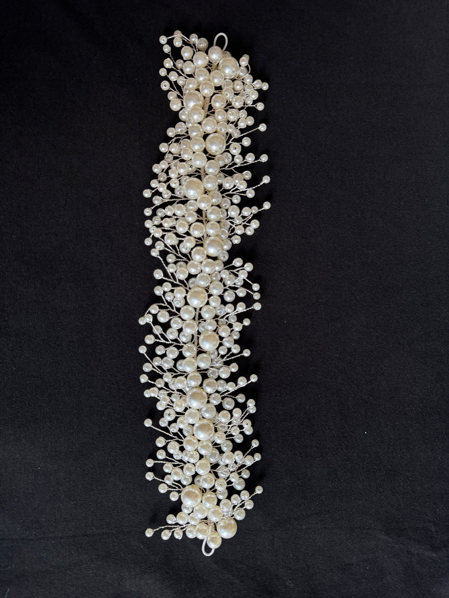 Luxurious Pearl Appliqué