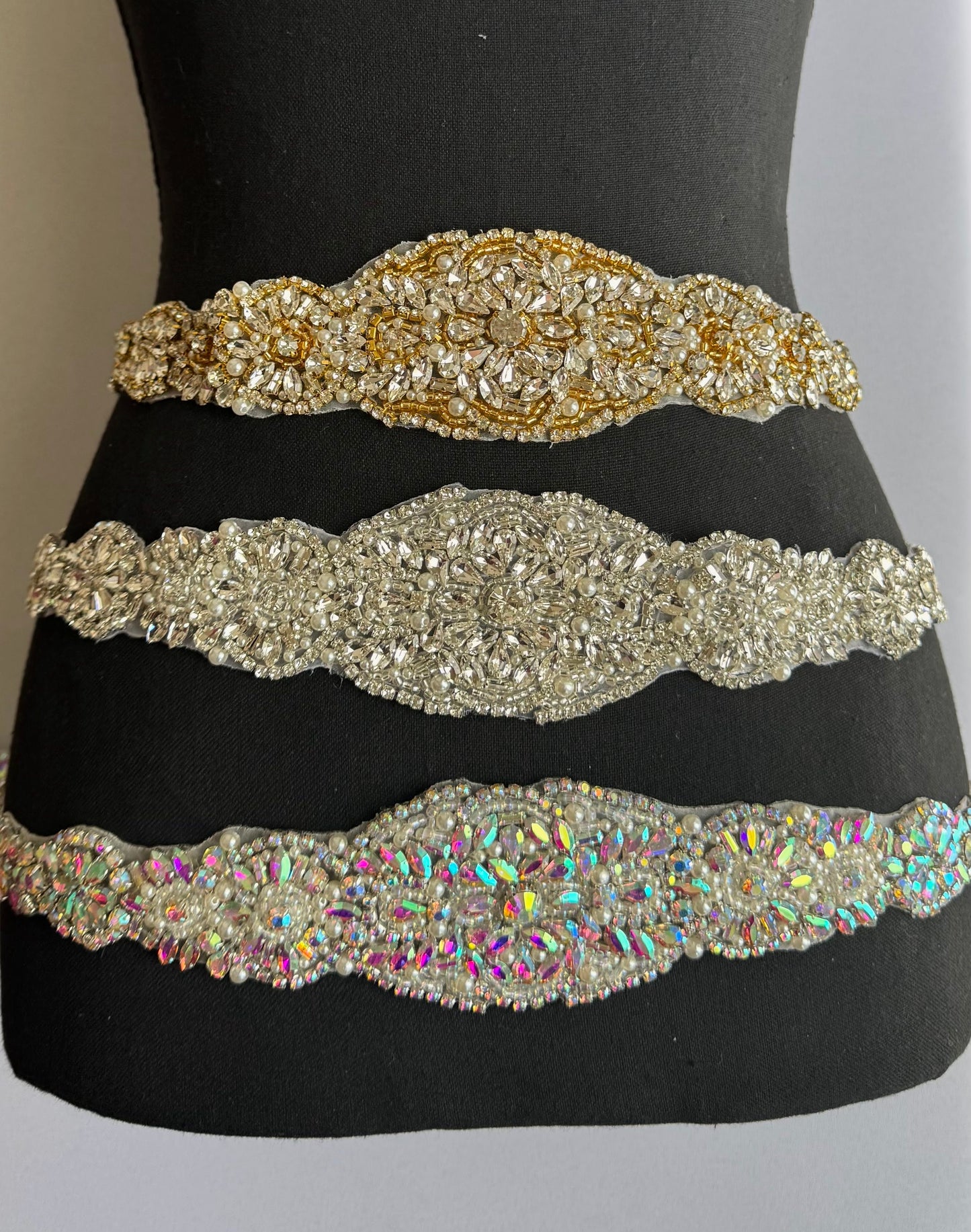 Elegant Rhinestone Belt