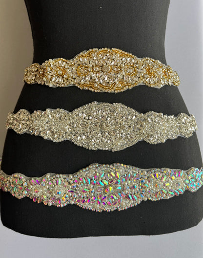 Elegant Rhinestone Belt