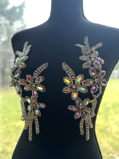 Pair -  Estelle Crystal Bloom