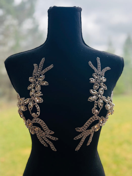 Pair -  Estelle Crystal Bloom