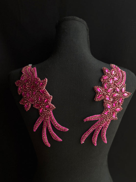 Multi-Color Stone Appliqué