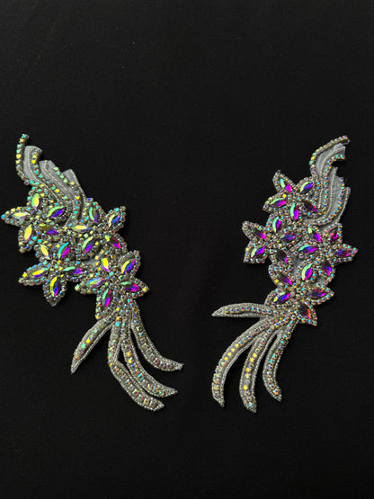 Multi-Color Stone Appliqué