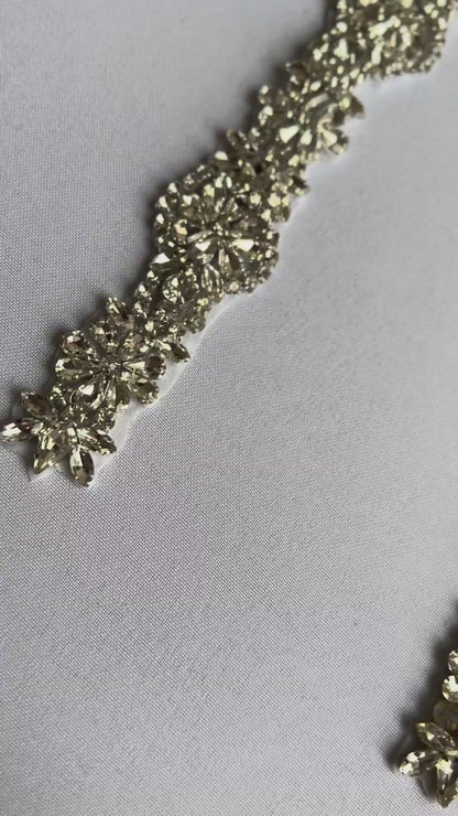 Elegant Rhinestone Belt
