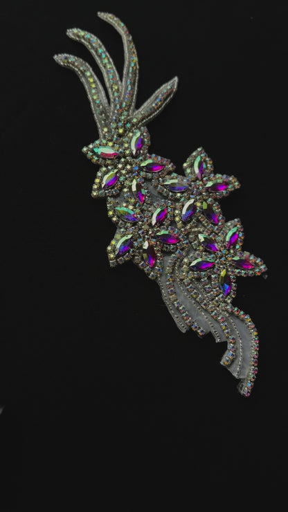 Multi-Color Stone Appliqué